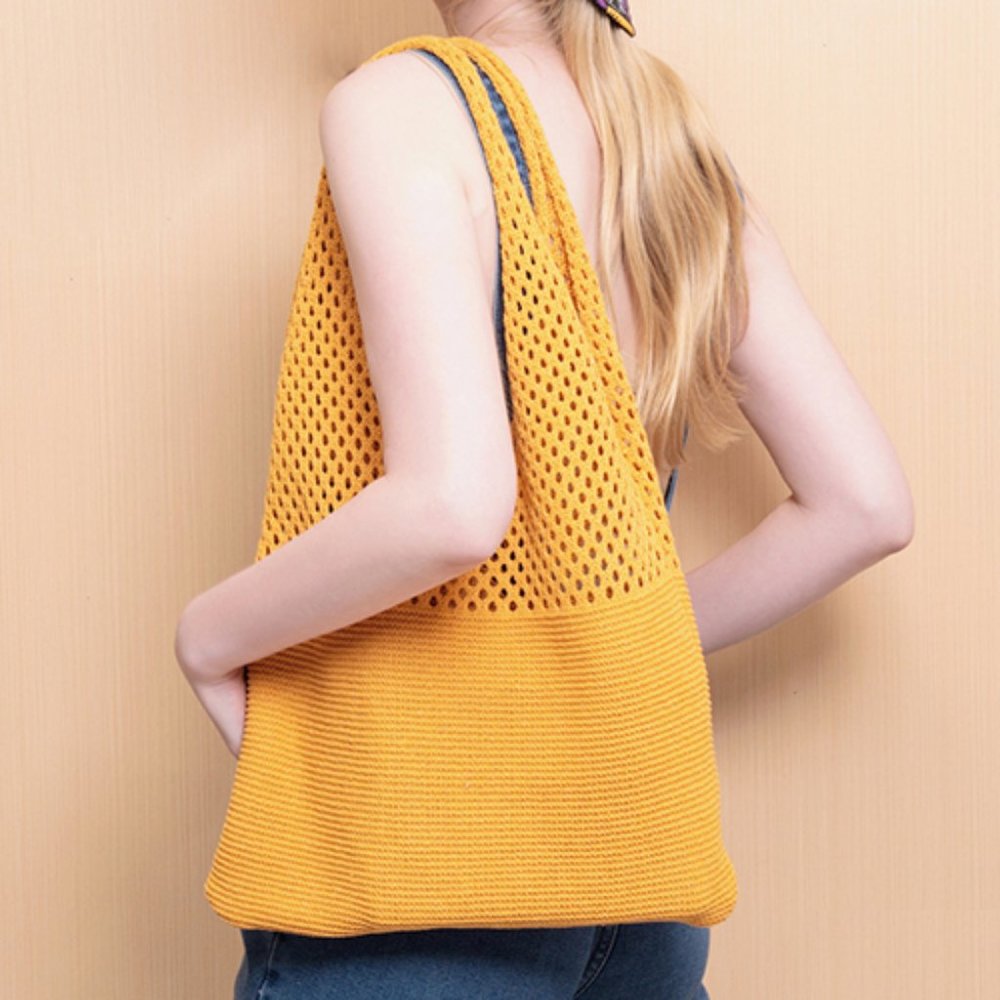 Crochet Hobo Bag